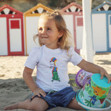 T-Shirt bambina con ranocchiette