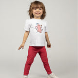 T-Shirt neonata con fantasmino